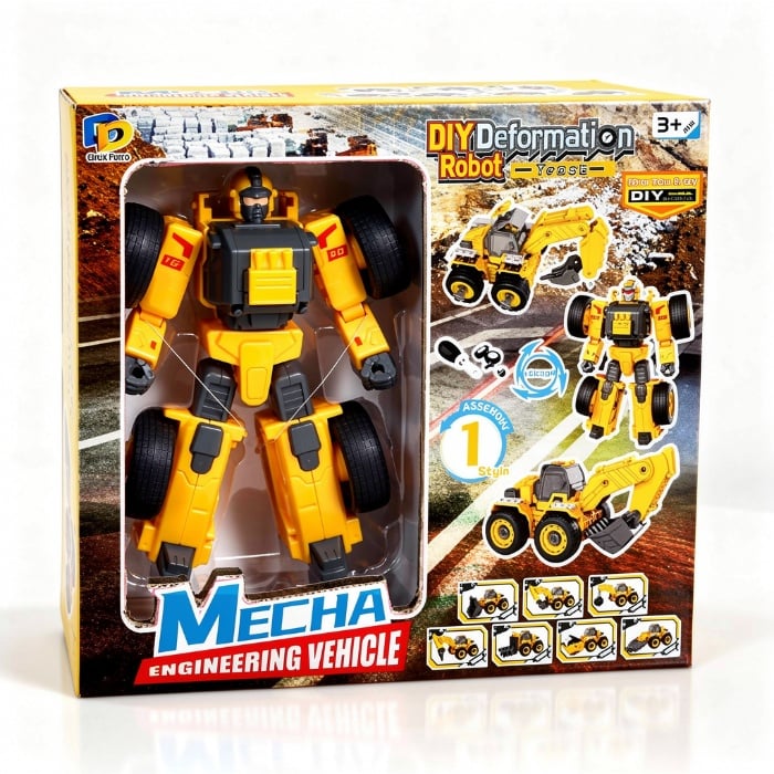 Ігровий робот-трансформер машинка DADE TOYS с/г техніка (D622-H609B)